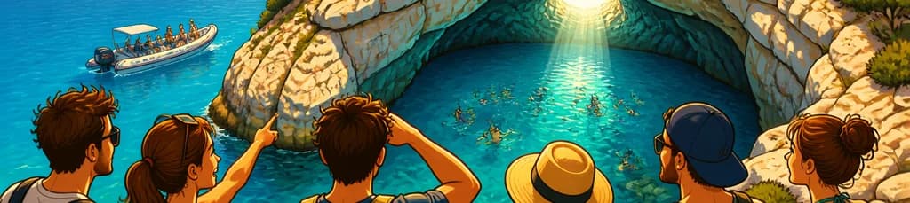 Descubre la Cueva de la Luz en Ibiza con una excursión costera y baño