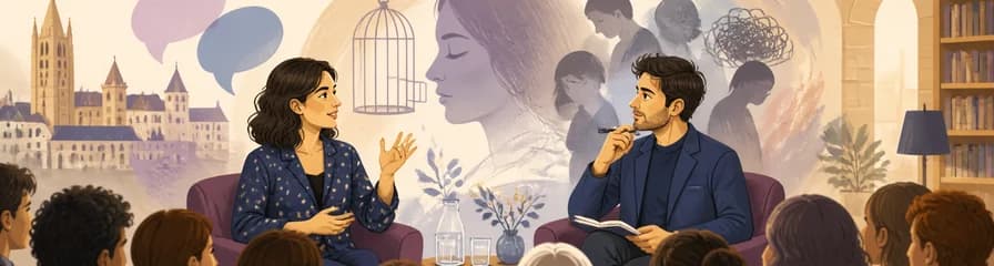 Conversación sobre "Violencia Invisible" con Lucía Solla Sobral y Pablo Gil en el Hay Festival Segovia 2026