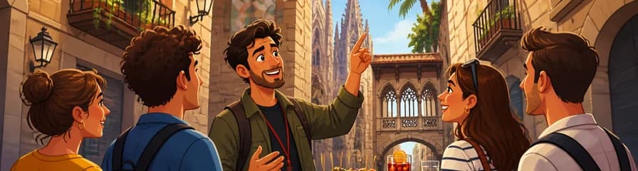 Recorrido privado por Barcelona con degustación de tapa y bebida