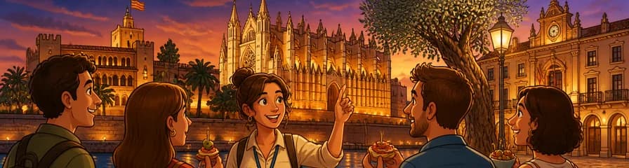 Tour Premium a Palma desde la Zona Norte con paseo guiado y visita a la Catedral