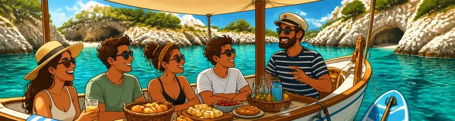 Travesía Privada por Menorca en un Llaut Clásico con Capitán de la Zona