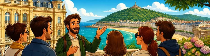 Recorrido privado a pie por San Sebastián