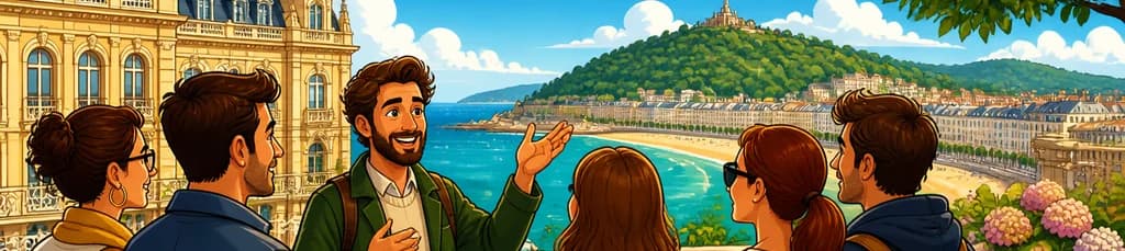 Recorrido privado a pie por San Sebastián
