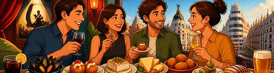 Recorrido a pie por los secretos y la gastronomía de Madrid, con opción privada y ruta de bares