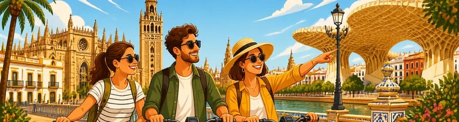 Exploración de lo mejor de Sevilla en bicicleta eléctrica