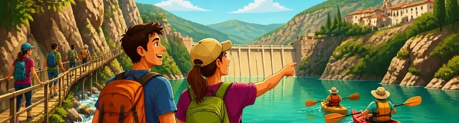 Senderismo y Kayak en el Embalse de San Blas - GUÍA OFICIAL