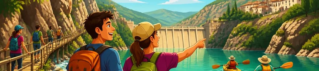 Senderismo y Kayak en el Embalse de San Blas - GUÍA OFICIAL