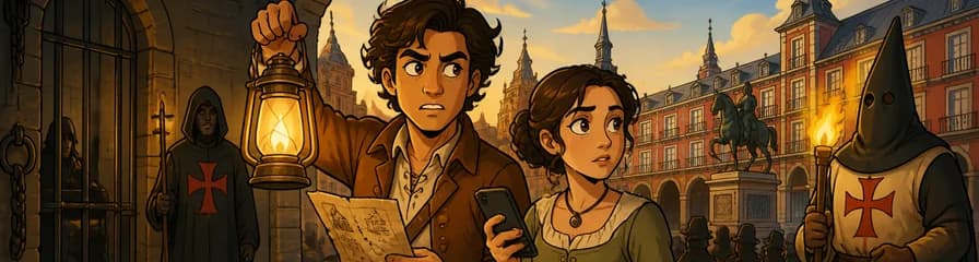 Madrid Quest: Escapa de la Inquisición Española en un juego de exploración autoguiado