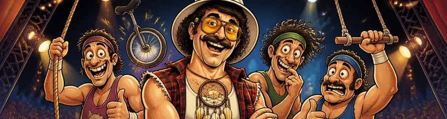 El espectáculo de Wilbur: acrobacias, humor y riesgo