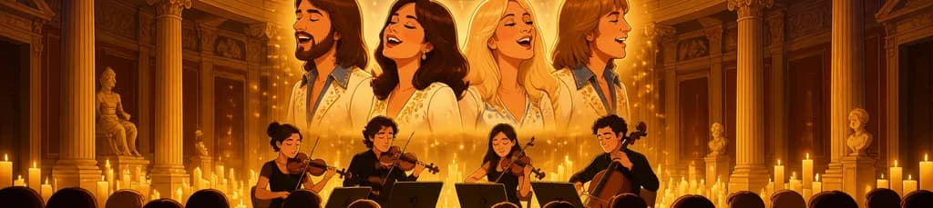 Homenaje a ABBA a la luz de las velas en el Ateneo de Madrid