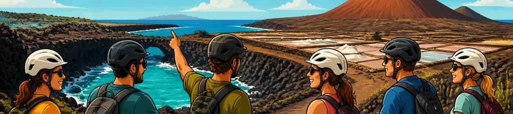 Recorrido Privado en E-Bike por el Sur de Lanzarote