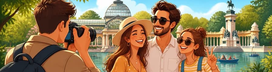Inmortaliza tu visita a Madrid con una sesión de fotos privada en el Parque del Retiro