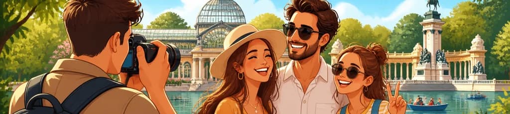 Inmortaliza tu visita a Madrid con una sesión de fotos privada en el Parque del Retiro