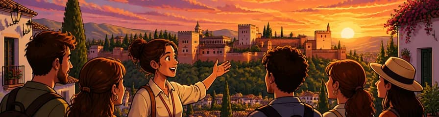 Recorrido a pie al atardecer en Granada: La Hora Dorada con Play Granada