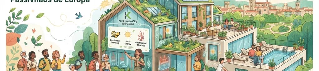 Experiencia Ecológica: Recorrido por el mayor alojamiento Passivhaus de Europa