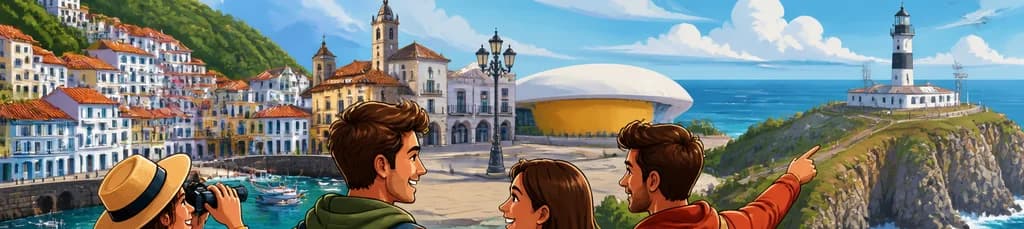 Excursión por Cudillero, Avilés y el Faro de Cabo Peñas con salida desde Oviedo