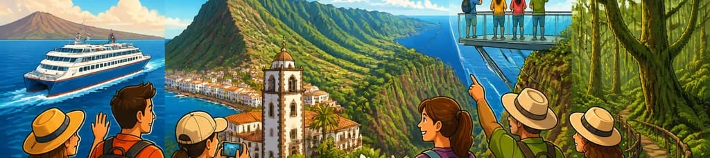 Excursión diurna a La Gomera partiendo de Tenerife
