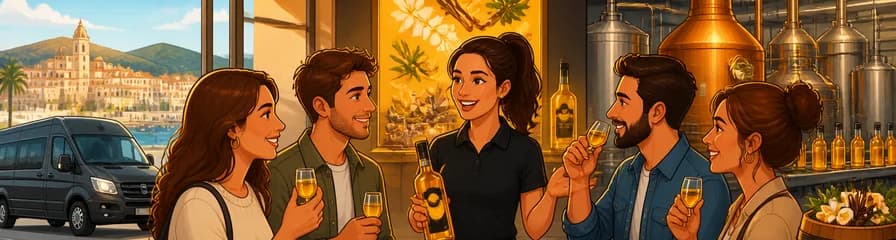 Visita a la Fábrica de Licor 43 en Cartagena con cata y transporte en van desde Alicante