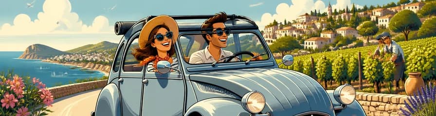 Un recorrido completo en un Citroën 2CV