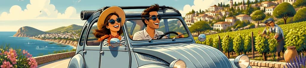 Un recorrido completo en un Citroën 2CV
