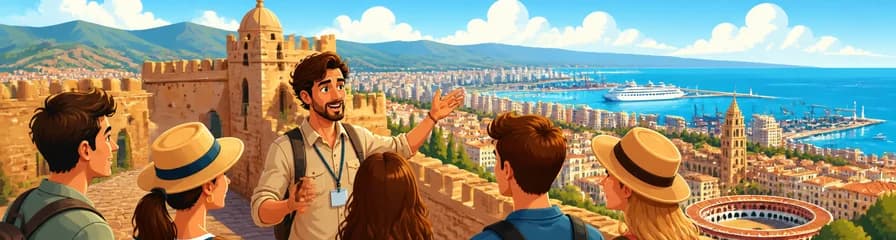 Explorando el Castillo de Gibralfaro: una visita guiada con las mejores vistas panorámicas de Málaga
