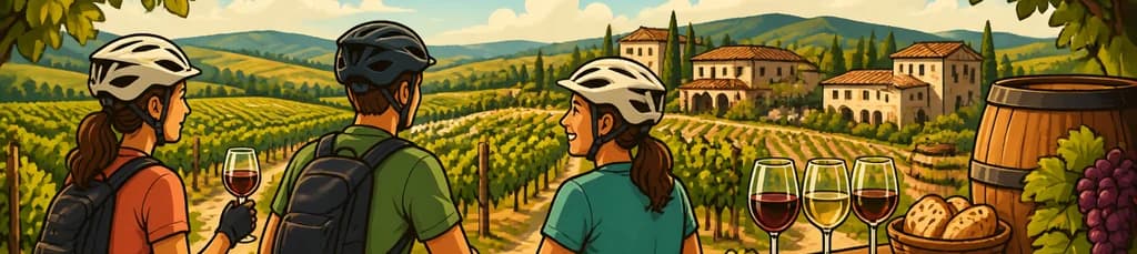 Recorrido Guiado en Bicicleta por la Toscana Valenciana con Cata de Vino