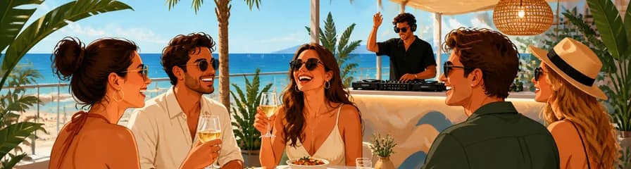 Experiencia gastronómica con menú y 'After Lunch' con DJ en Sabbia Valencia