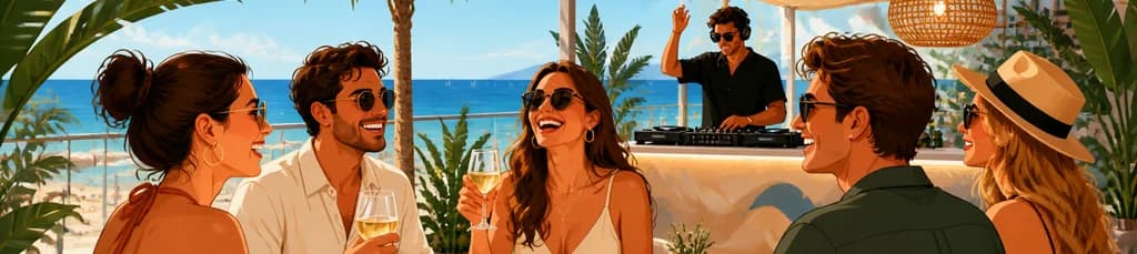 Experiencia gastronómica con menú y 'After Lunch' con DJ en Sabbia Valencia