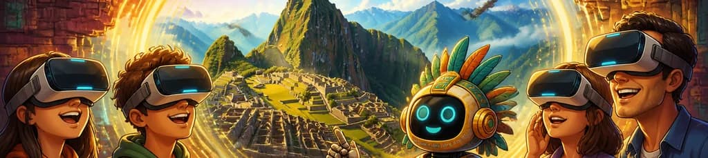Un viaje virtual a la Ciudad Perdida de Machu Picchu en Madrid