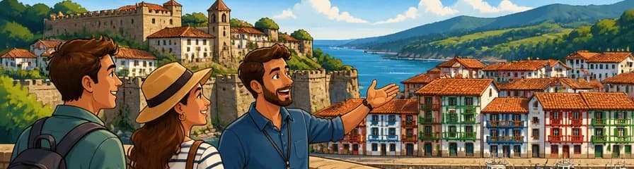 Recorrido privado por Hondarribia, San Juan y San Pedro con salida desde San Sebastián