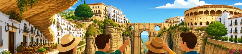 Excursión de día completo a Ronda y Setenil