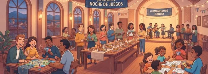 Velada de juegos en la Capilla de Pamplona