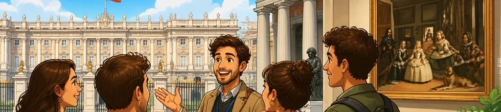 Descubre el Palacio Real y el Museo del Prado en un tour privado a pie por Madrid