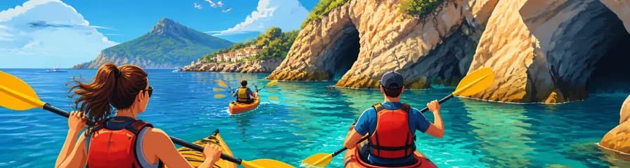 Fascinante travesía en kayak desde Sant Elm hasta Cala en Tió