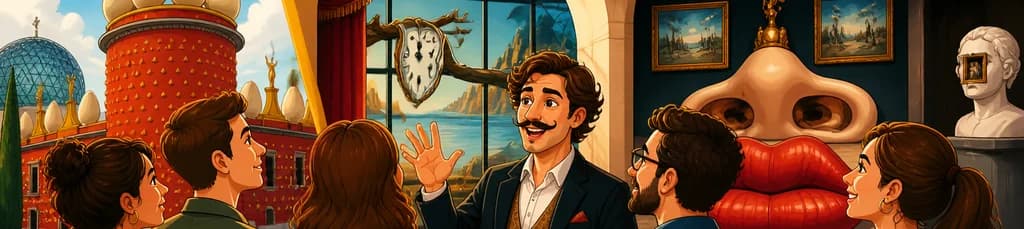 Tour privado por el Teatro-Museo Salvador Dalí en Figueras