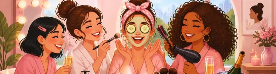 Fiesta de Belleza: Sesión de Maquillaje y Peluquería