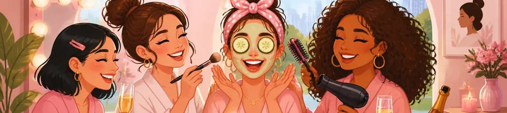 Fiesta de Belleza: Sesión de Maquillaje y Peluquería