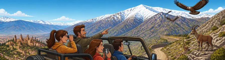 Aventura en 4x4 por Sierra Nevada desde Granada: Safari a 2500 metros de altura