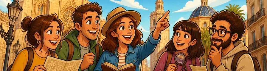Recorrido a pie interactivo de juegos e historia por el centro de Valencia