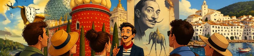 Viaje al universo de Dalí: Museo, Cadaqués y Púbol en grupo íntimo desde Barcelona