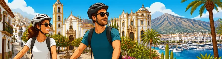 Recorrido en bicicleta por la ciudad de Marbella