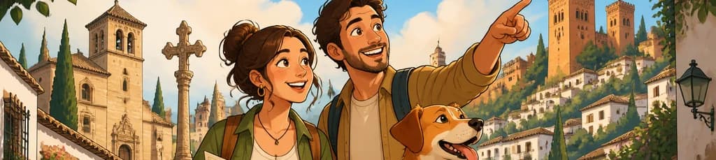 Recorrido guiado por el barrio del Realejo, diseñado para disfrutar con tu perro
