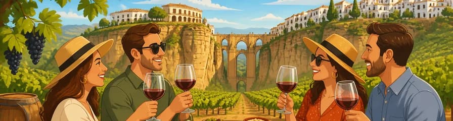 Descubre Ronda en una excursión vinícola privada desde Sevilla
