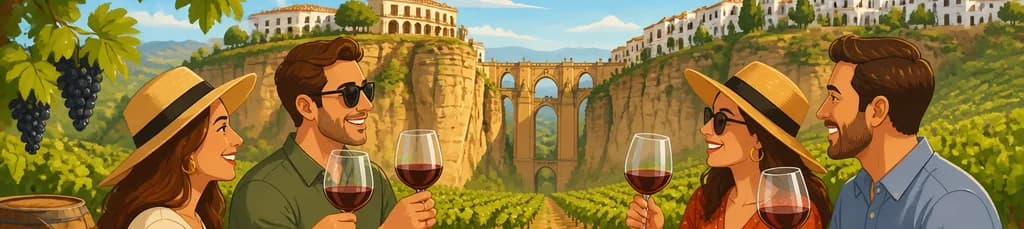 Descubre Ronda en una excursión vinícola privada desde Sevilla