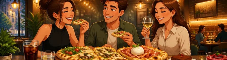 Degusta un menú gourmet de pinsa en Pinsa Pizza Madrid