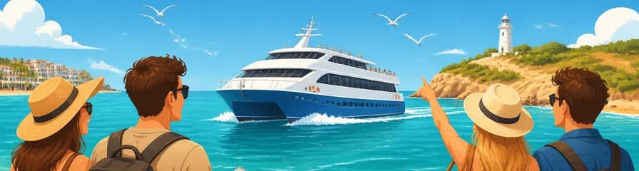 Travesía marítima de ida y vuelta a Formentera partiendo desde Playa d’en Bossa