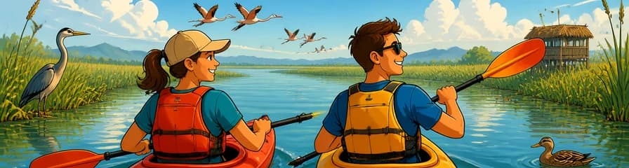 Excursión en kayak por el Delta del Ebro