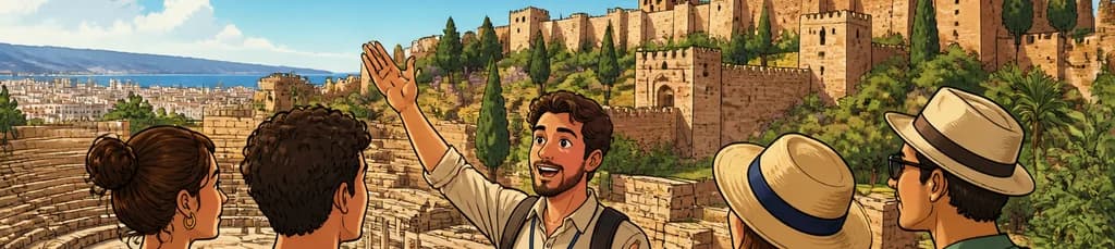 Visita guiada por el Teatro Romano y la Alcazaba de Málaga