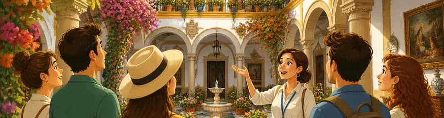 Recorrido guiado por el Palacio de Viana y sus patios