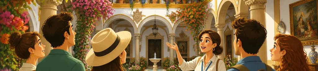 Recorrido guiado por el Palacio de Viana y sus patios